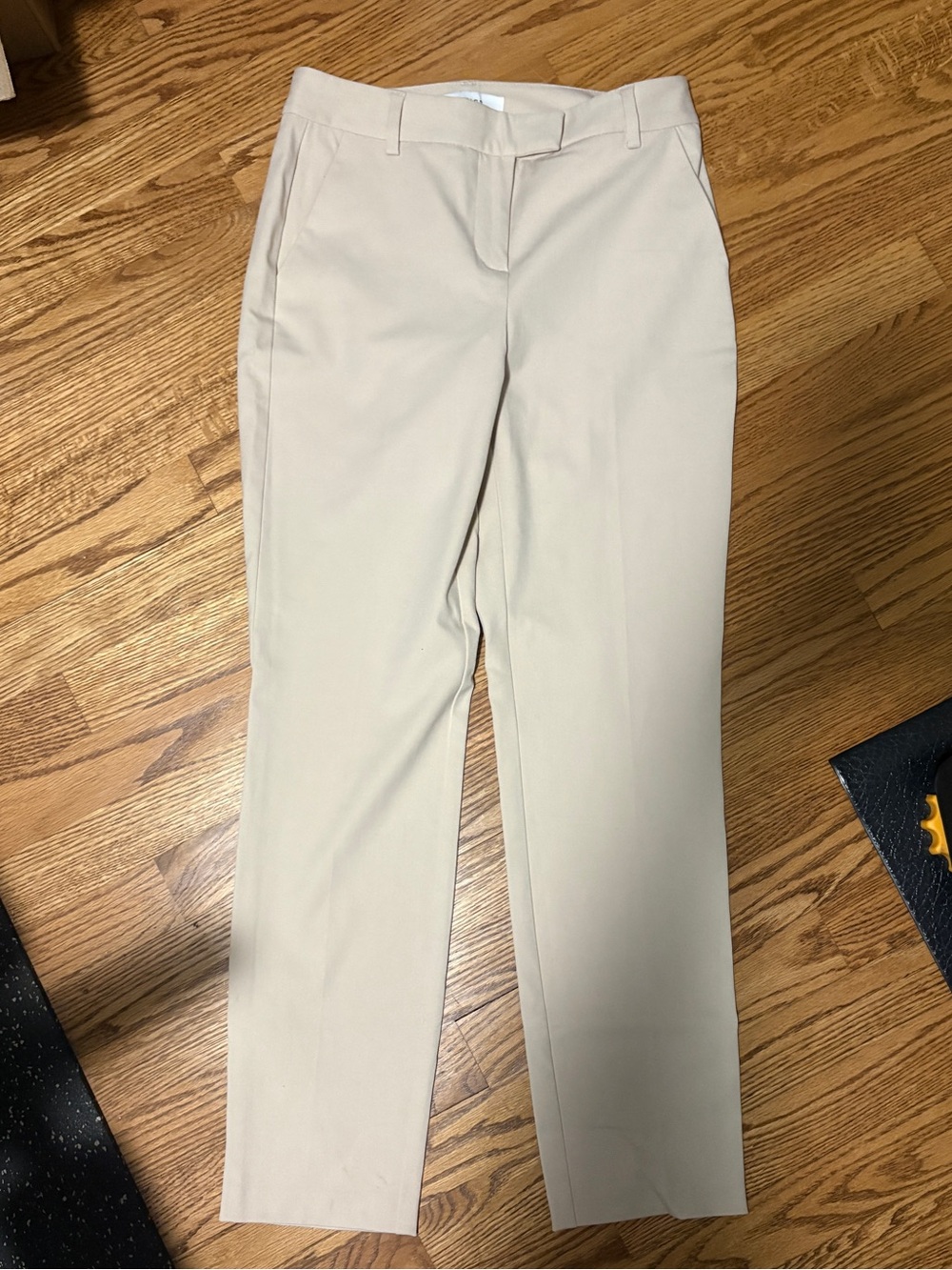 Reiss cream ankle length trousers